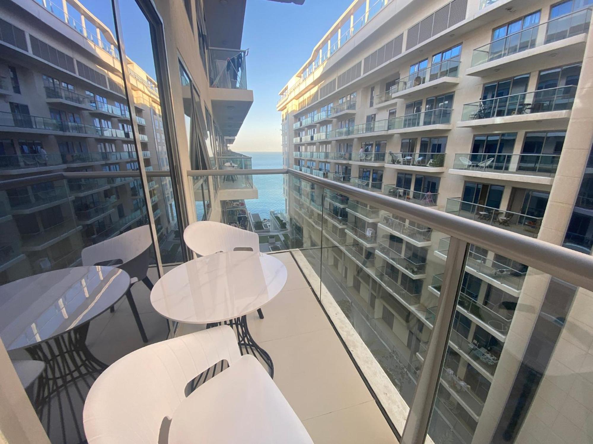 Marjan Island Beautiful Apartment Sea Side View Beach Luxury Rooms Ras Al Khaimah Uae Exteriér fotografie