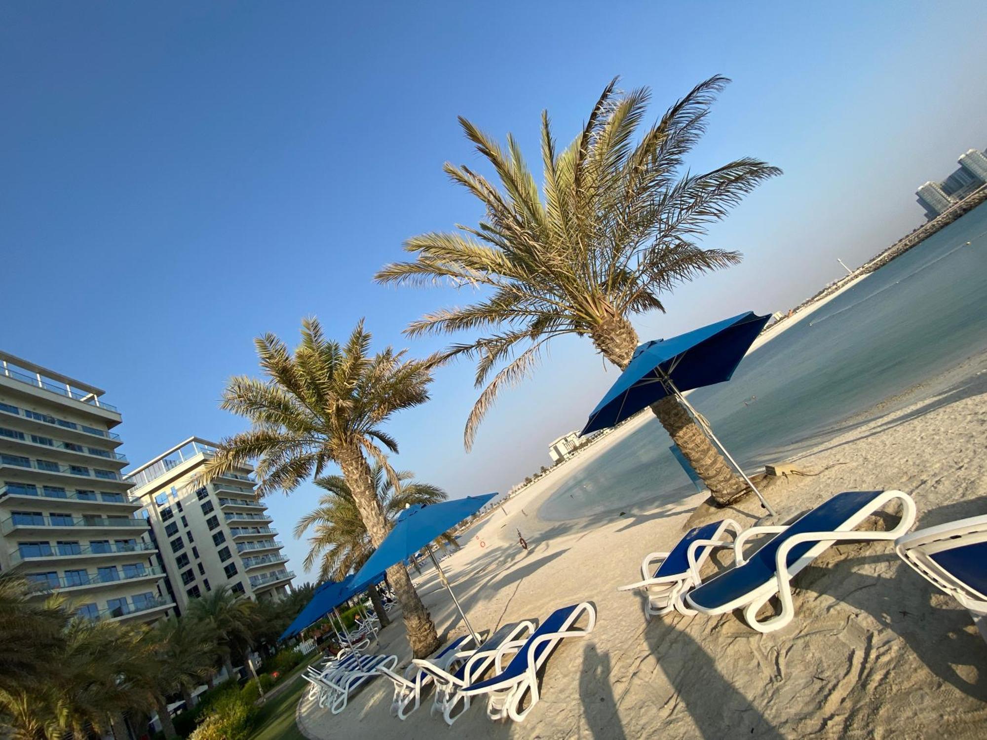 Marjan Island Beautiful Apartment Sea Side View Beach Luxury Rooms Ras Al Khaimah Uae Exteriér fotografie