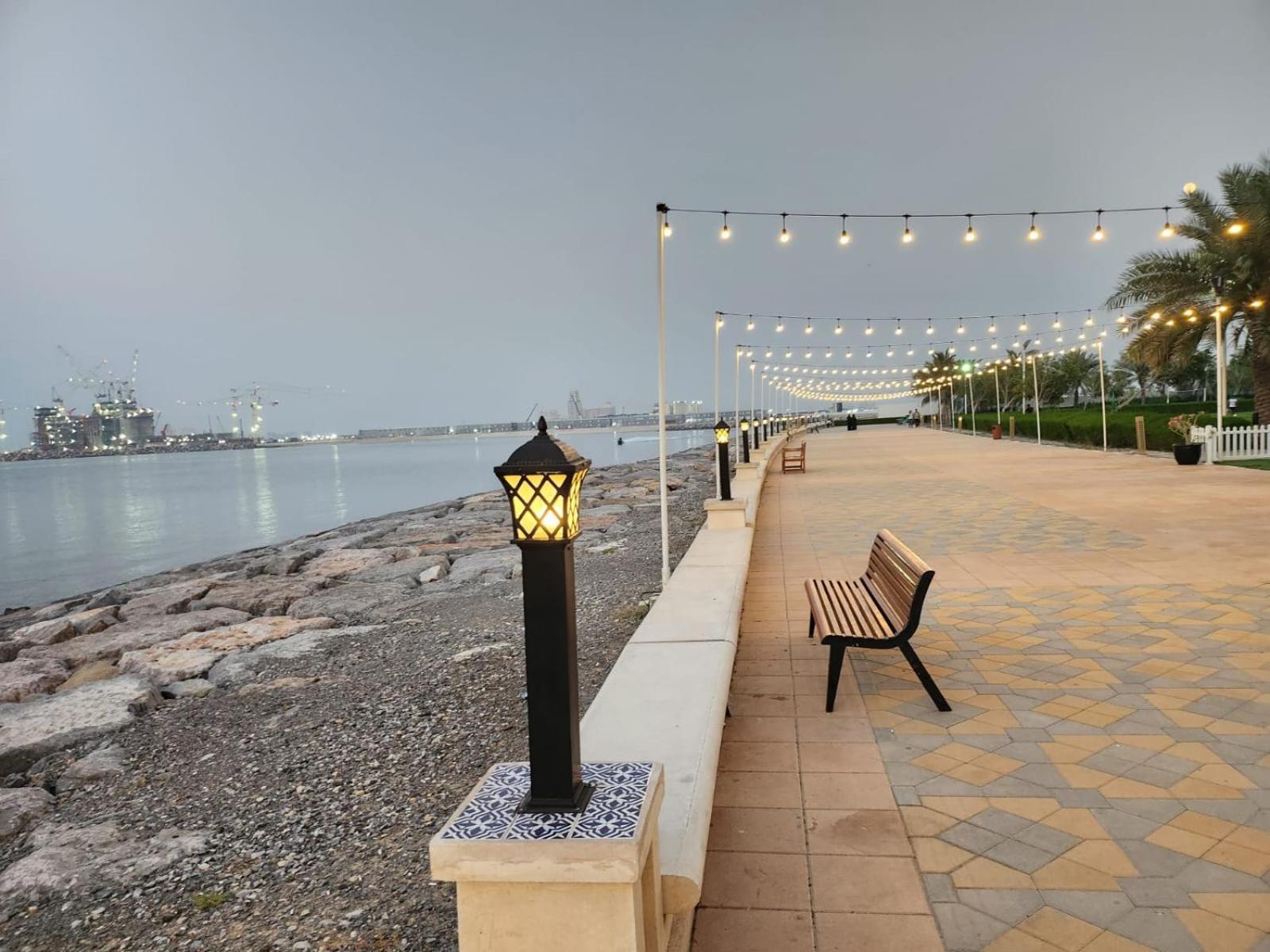 Marjan Island Beautiful Apartment Sea Side View Beach Luxury Rooms Ras Al Khaimah Uae Exteriér fotografie