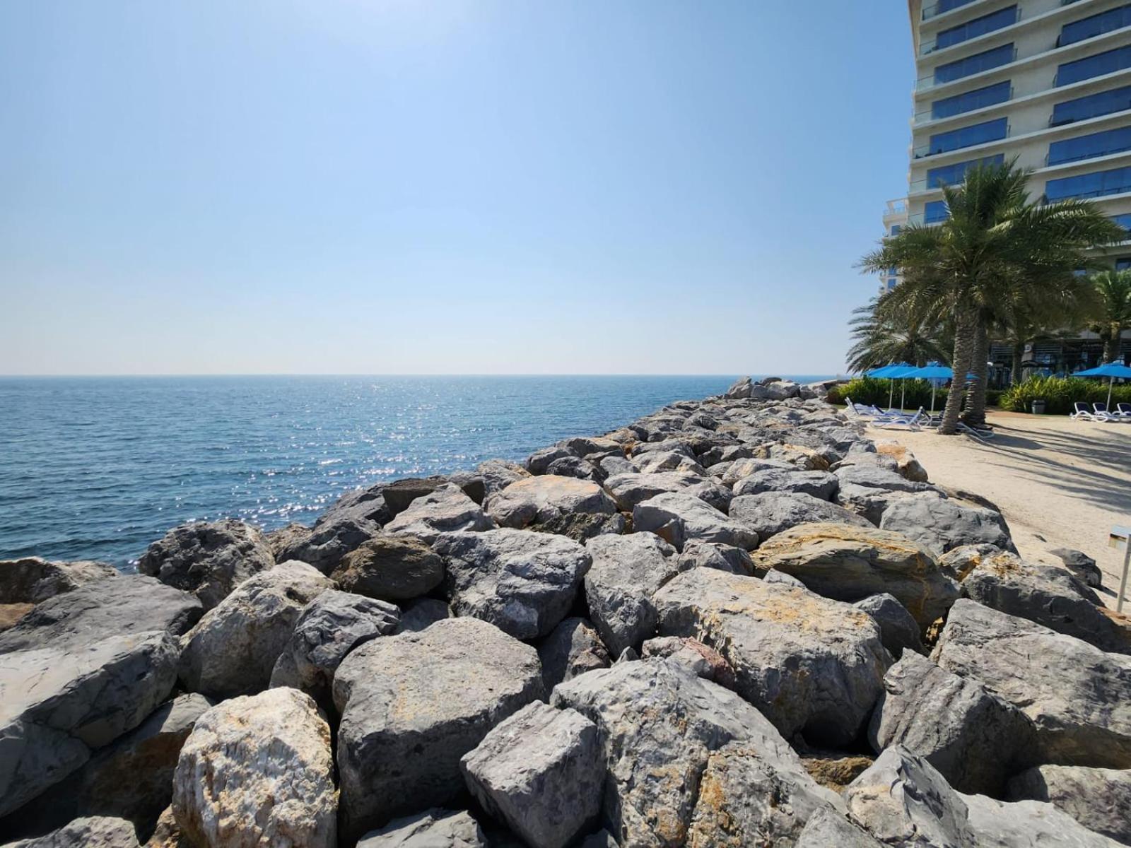 Marjan Island Beautiful Apartment Sea Side View Beach Luxury Rooms Ras Al Khaimah Uae Exteriér fotografie